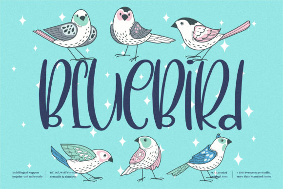 BlueBird Font