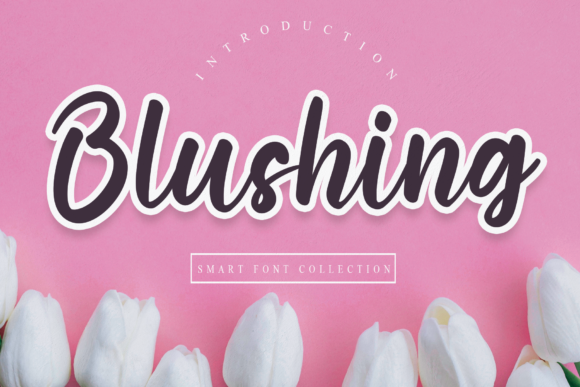 Blushing Font