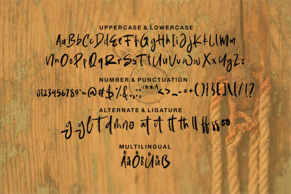Blusso Font Poster 6