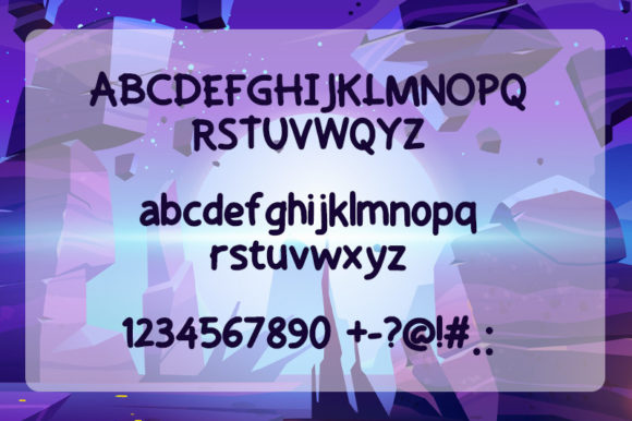 Boelat Font Poster 4
