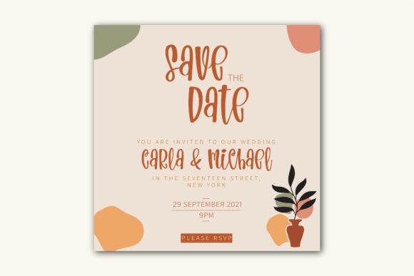 Bohemian Wedding Font Poster 12