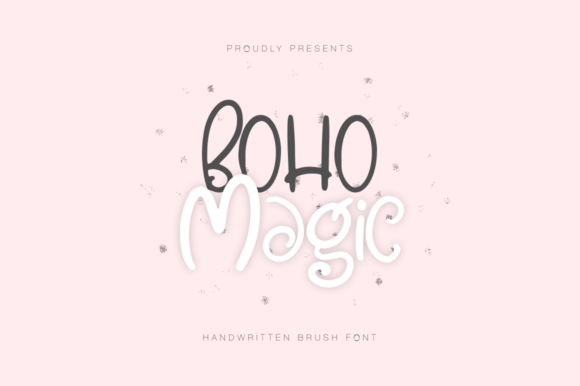 Boho Magic Font Poster 1
