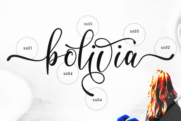 Bolivia Font Poster 9