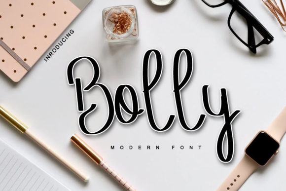 Bolly Font Poster 1