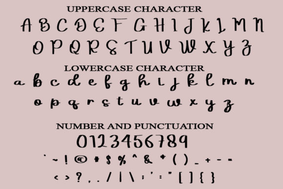 Bolly Font Poster 4