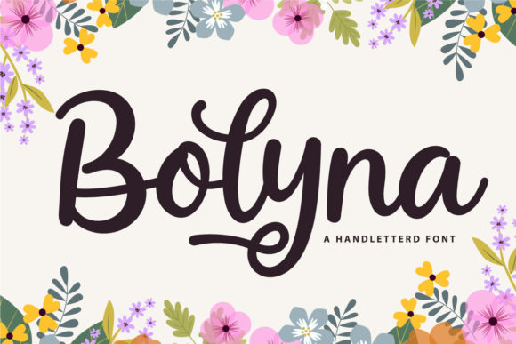 Bolyna Font Poster 1