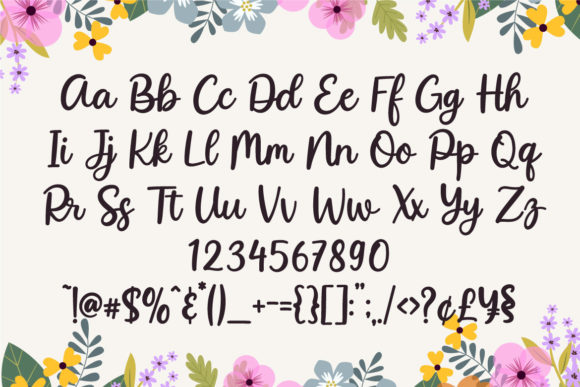 Bolyna Font Poster 10