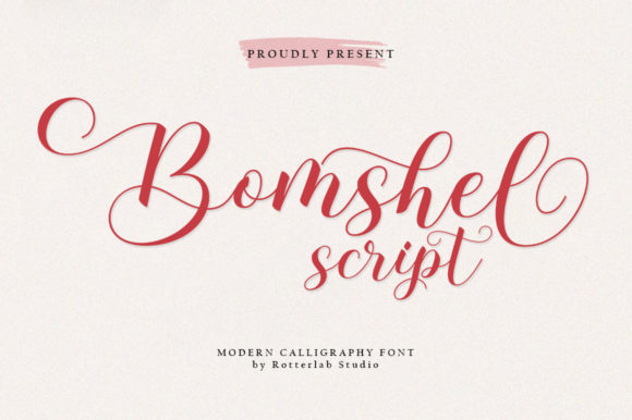 Bomshel Font Poster 1