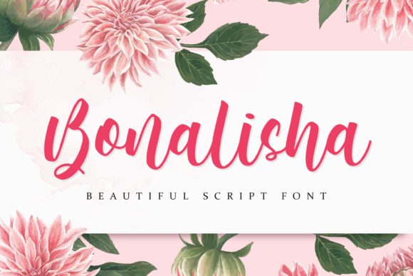 Bonalisha Font Poster 1