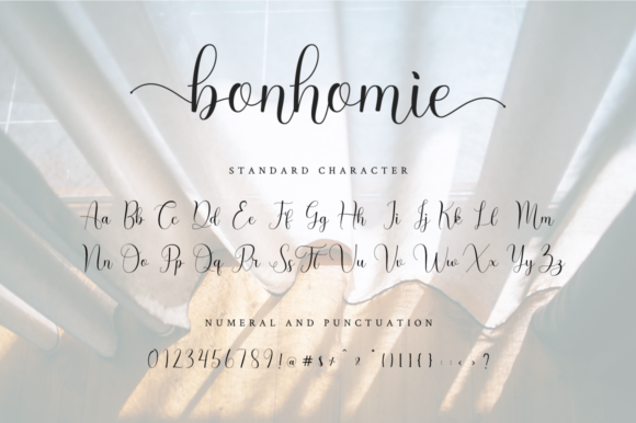 Bonhomie Font Poster 6