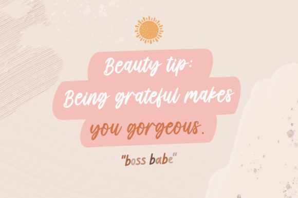Boss Babe Font Poster 2