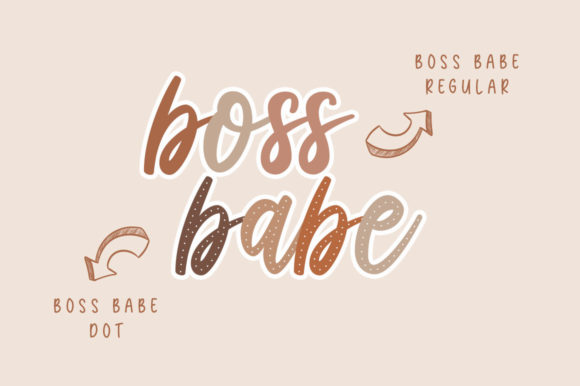 Boss Babe Font Poster 5