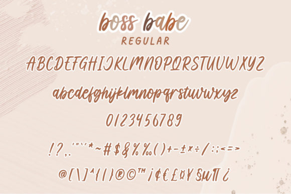 Boss Babe Font Poster 6