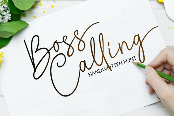 Boss Calling Font