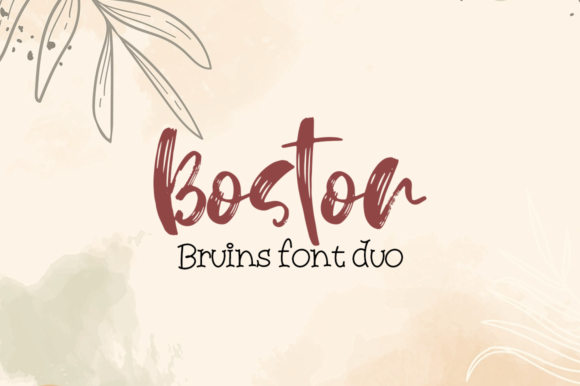 Boston Bruins Font