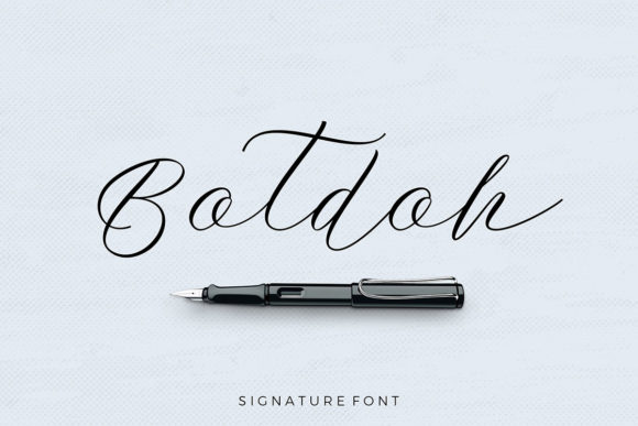 Botdoh Font Poster 1