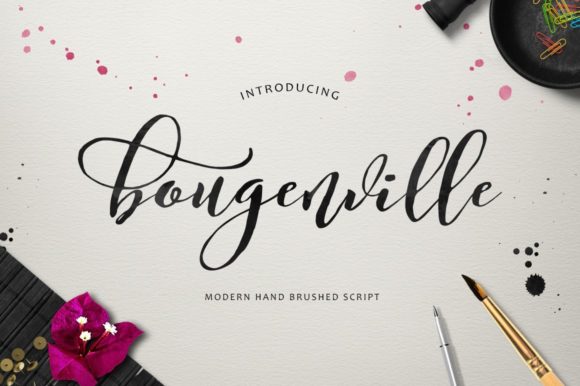 Bougenville Font