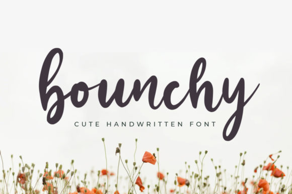 Bounchy Font