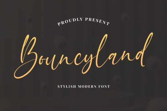 Bouncyland Font