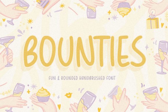 Bounties Font Poster 1