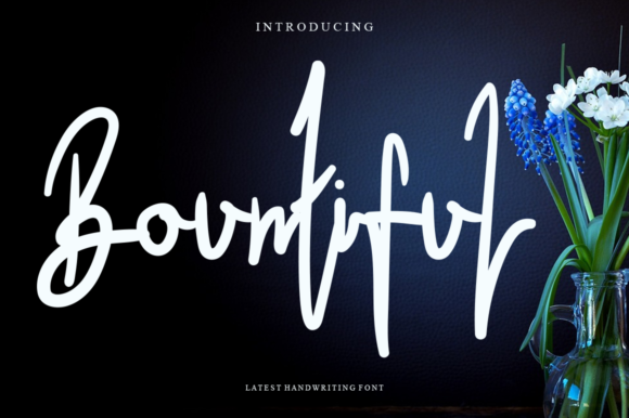 Bountiful Font Poster 1