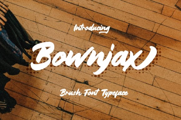 Bownjax Font Poster 1