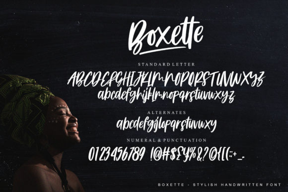 Boxette Font Poster 6
