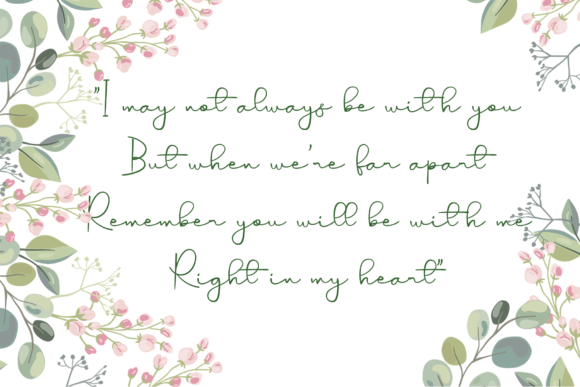 Boyfriend Font Poster 2
