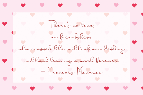 Boyfriend Font Poster 3