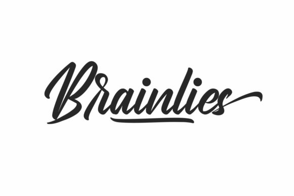 Brainlies Font Poster 1