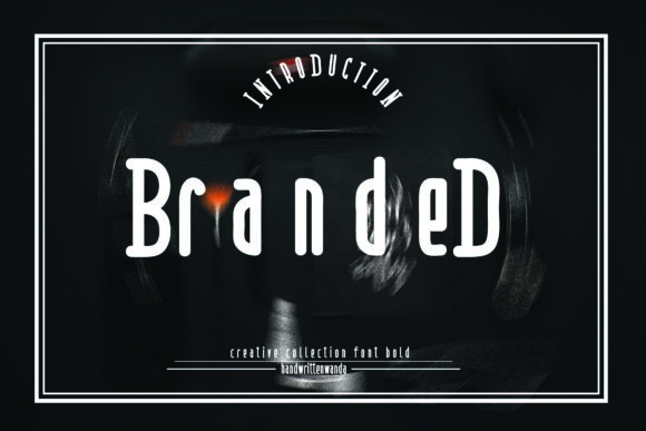 Branded Font Poster 1