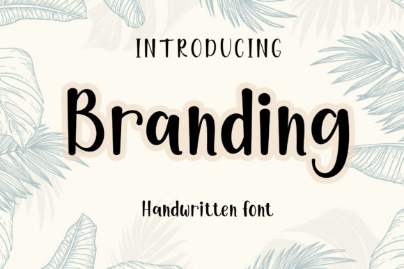 Branding Font Poster 1