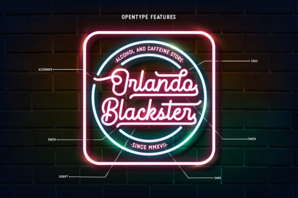 Brandmaster Font Poster 2