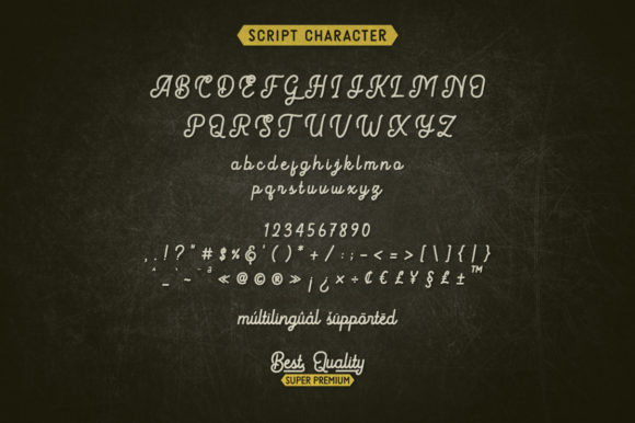 Brandmaster Font Poster 6