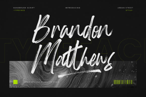 Brandon Matthews Font