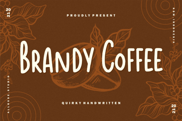 Brandy Coffee Font Poster 1
