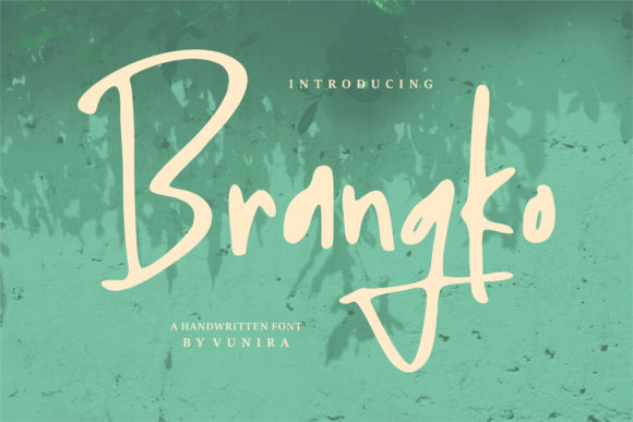 Brangko Font Poster 1
