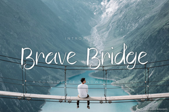 Brave Bridge Font Poster 1