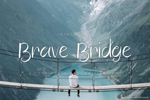 Brave Bridge Font Brave Bridge Font Poster 1
