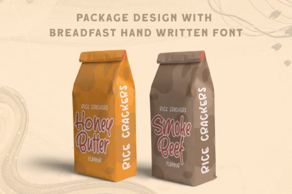 Breadfast Font Poster 3