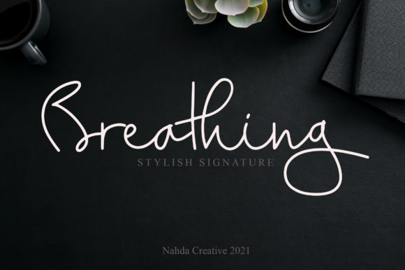 Breathing Font