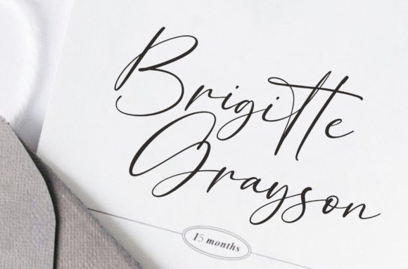 Breattogis Font Poster 5