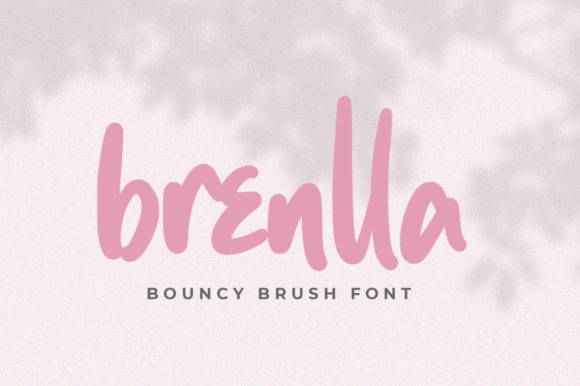 Brenlla Font Poster 1