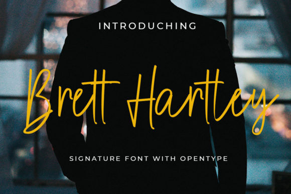 Brett Hartley Font Poster 1