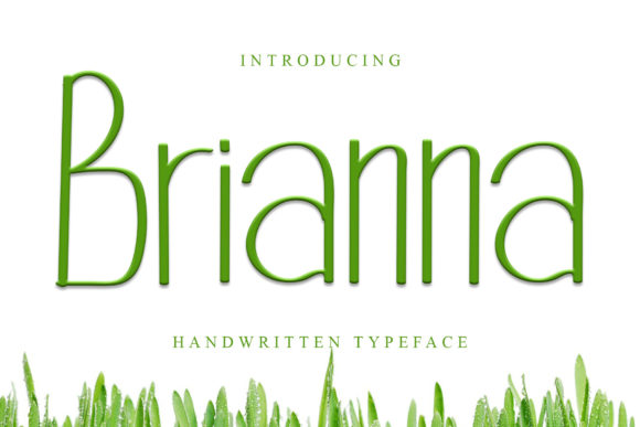 Brianna Font Poster 1