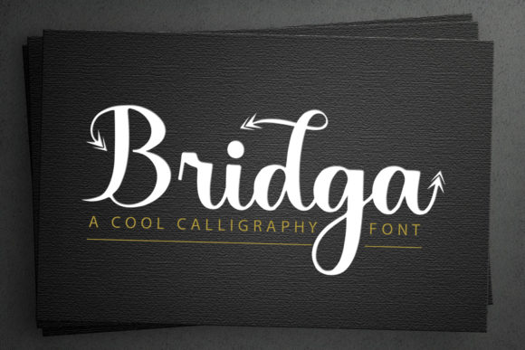 Bridga Font Poster 1