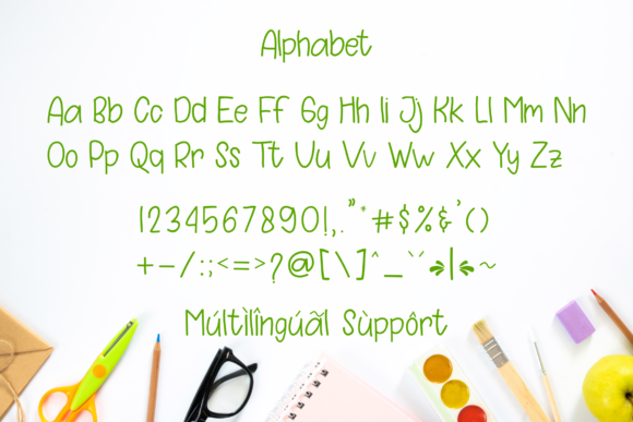 Bright Creative Font Poster 5