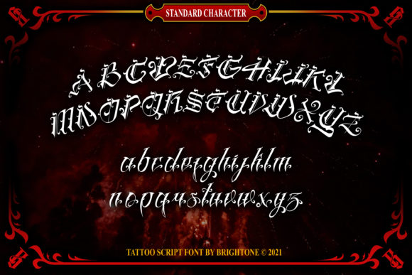Brightone Font Poster 8