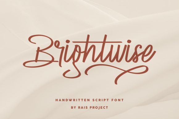 Brightwise Font Poster 1