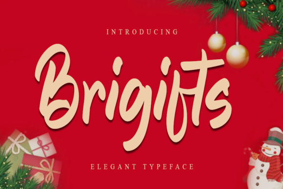 Brigifts Font